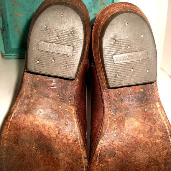 Vintage 1977 Stewart Boot Co Tucson, Az Handmade Western Boots 13D $1200 READ! - Picture 11 of 12